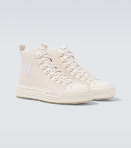 Amiri MA Court leather-trimmed sneakers