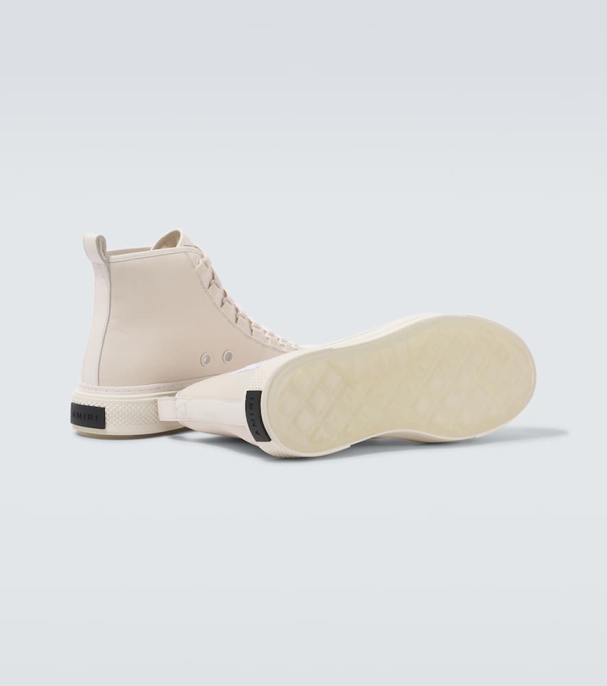 Amiri MA Court leather-trimmed sneakers