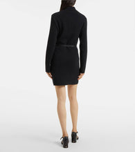 Ferragamo Zip-up belted shirt dress
