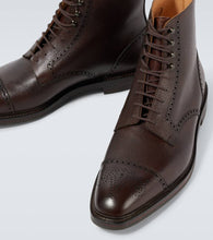 George Cleverley Toby leather derby boots
