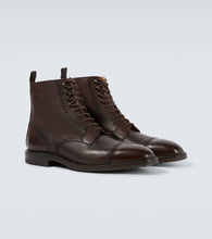 George Cleverley Toby leather derby boots