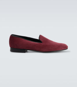 George Cleverley Albert velvet loafers