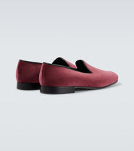 George Cleverley Albert velvet loafers