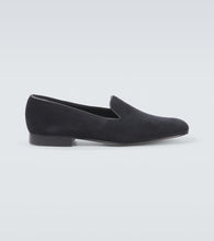 George Cleverley Albert velvet loafers
