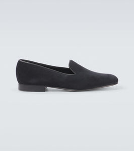 George Cleverley Albert velvet loafers