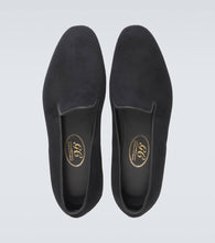 George Cleverley Albert velvet loafers