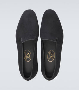 George Cleverley Albert velvet loafers
