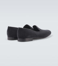 George Cleverley Albert velvet loafers