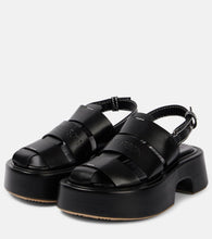 JW Anderson Fisherman leather platform sandals
