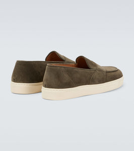 George Cleverley Joey II suede loafers