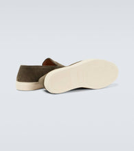 George Cleverley Joey II suede loafers