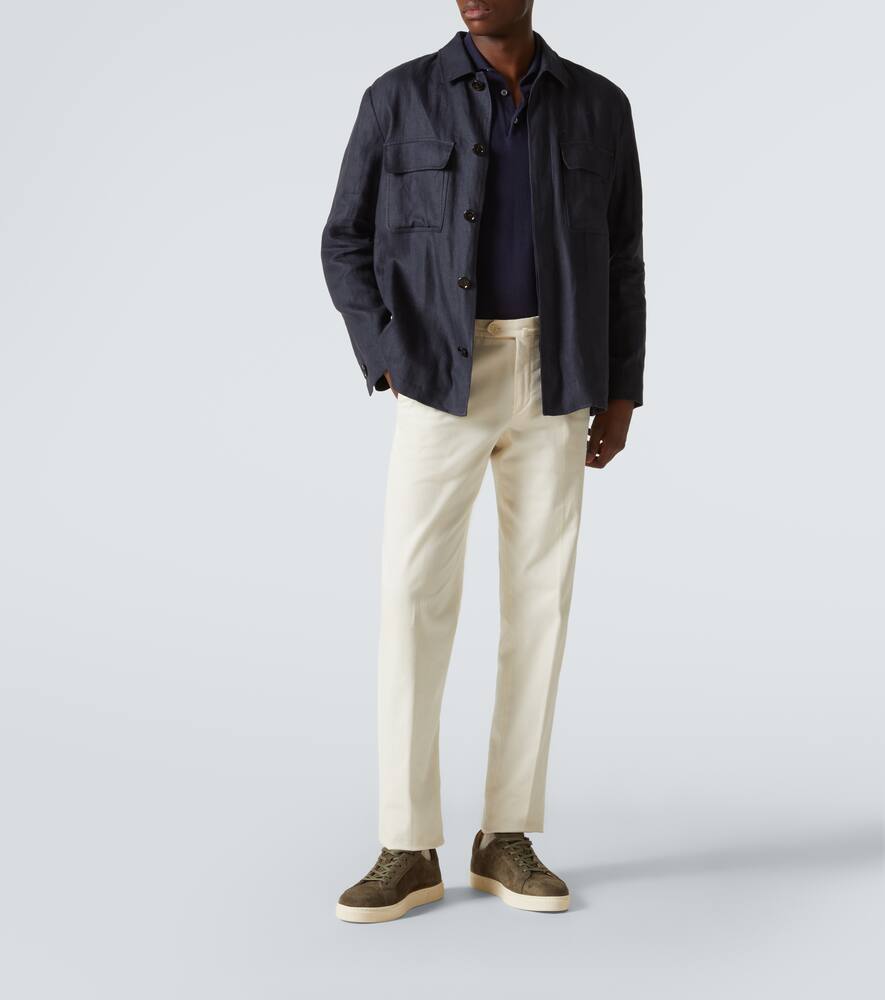 George Cleverley Jack II suede sneakers