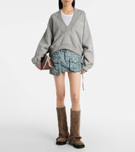 The Attico Robin suede knee-high boots