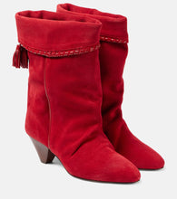 Isabel Marant Dalby suede cowboy boots