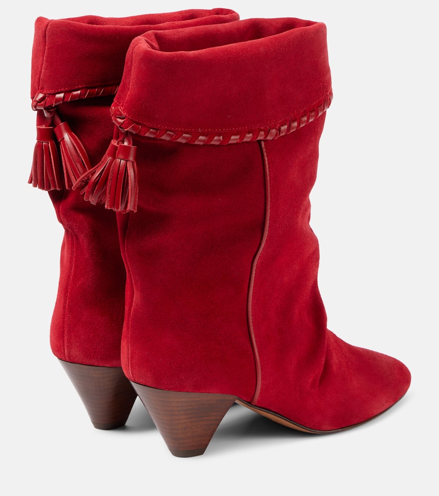 Isabel Marant Dalby suede cowboy boots