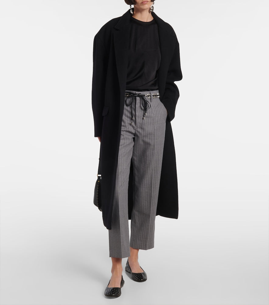 Isabel Marant Belna embellished leather ballet flats