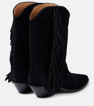 Isabel Marant Duerto fringed suede cowboy boots
