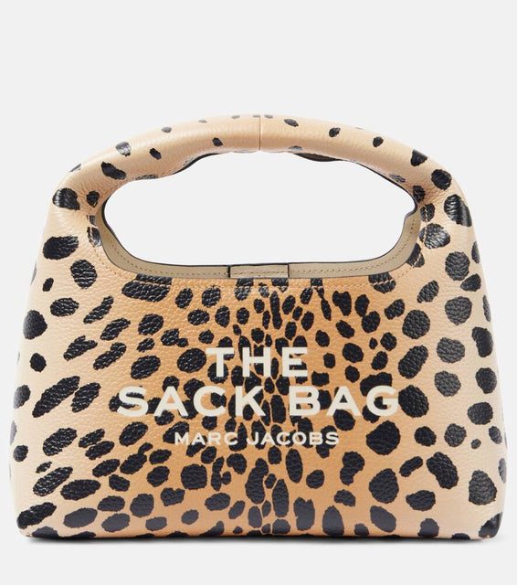 Marc Jacobs The Sack Mini cheetah-print tote bag. Shop Marc Jacobs Top-Handle Bags for women now.