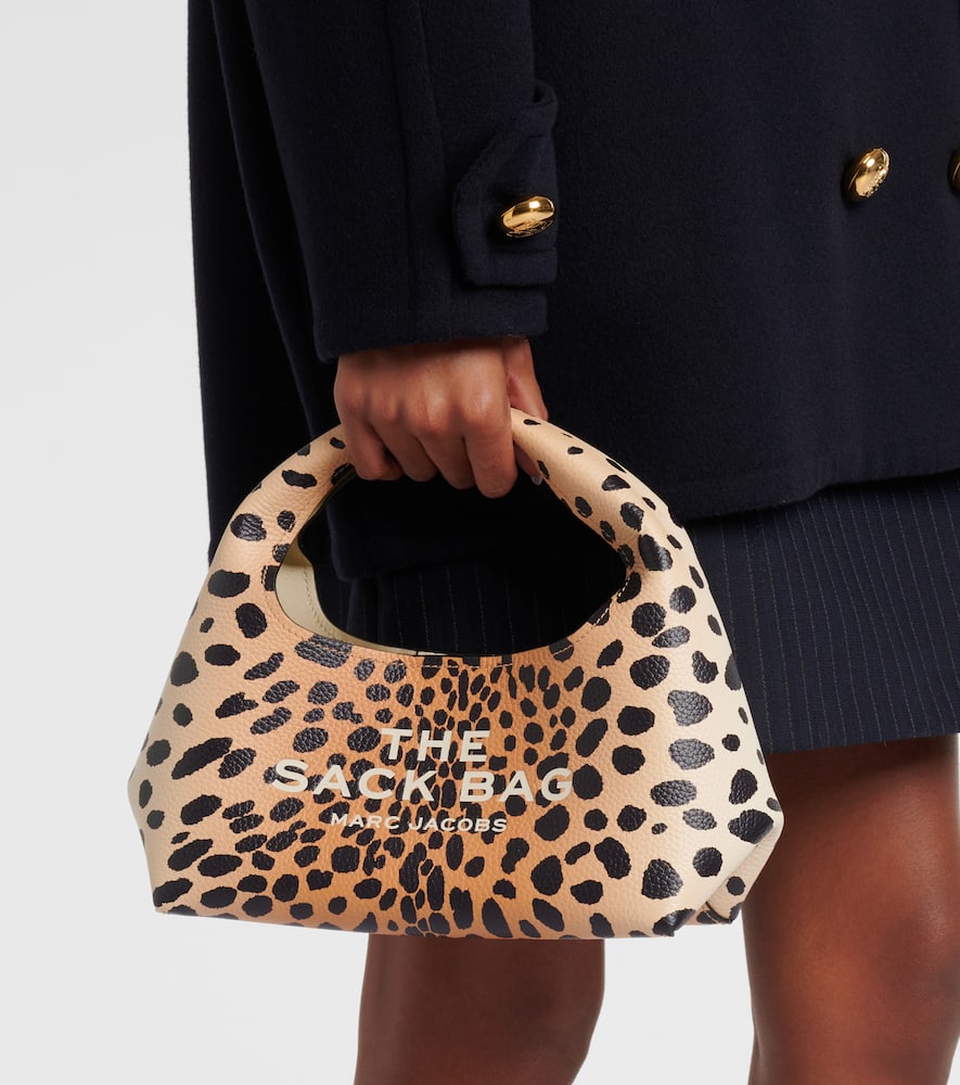 Marc Jacobs The Sack Mini cheetah-print tote bag