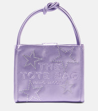 Marc Jacobs Star Mini embellished satin tote bag. Shop Marc Jacobs Top-Handle Bags for women now.