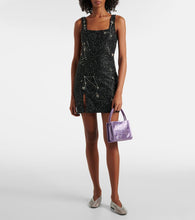 Marc Jacobs Star Mini embellished satin tote bag