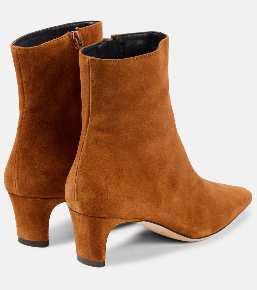 Staud Wally 55 suede ankle boots