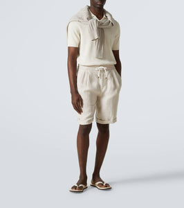 Brunello Cucinelli Leather thong sandals