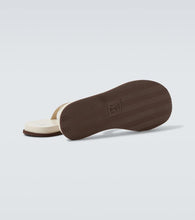 Brunello Cucinelli Leather thong sandals