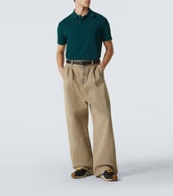 Loewe Flow Runner 2.0 suede-trimmed sneakers