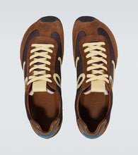 Loewe Ballet Runner 2.0 suede-trimmed sneakers