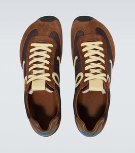 Loewe Ballet Runner 2.0 suede-trimmed sneakers