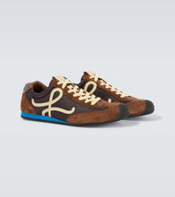 Loewe Ballet Runner 2.0 suede-trimmed sneakers
