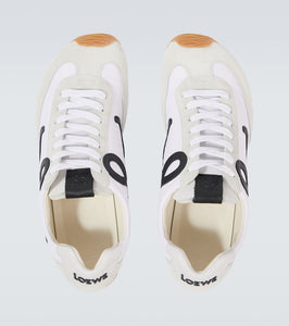 Loewe Ballet Runner 2.0 suede-trimmed sneakers