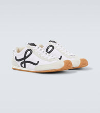 Loewe Ballet Runner 2.0 suede-trimmed sneakers