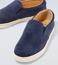 Brunello Cucinelli Suede slip-on sneakers
