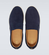 Brunello Cucinelli Suede slip-on sneakers