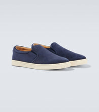 Brunello Cucinelli Suede slip-on sneakers
