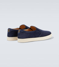 Brunello Cucinelli Suede slip-on sneakers