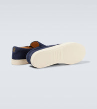 Brunello Cucinelli Suede slip-on sneakers