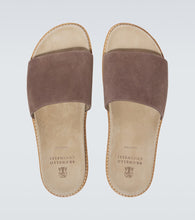 Brunello Cucinelli Suede slippers