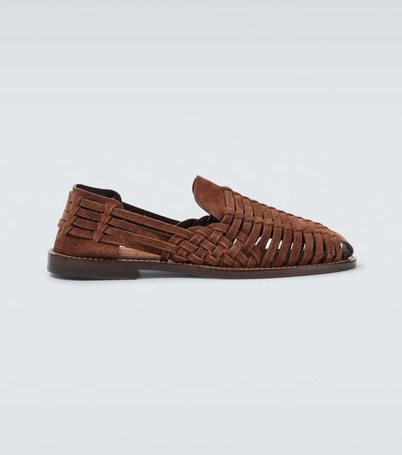 Brunello Cucinelli Suede fisherman sandals