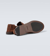 Brunello Cucinelli Suede fisherman sandals