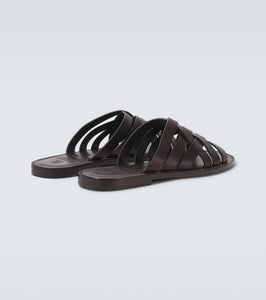 Brunello Cucinelli Leather slip-on shoes