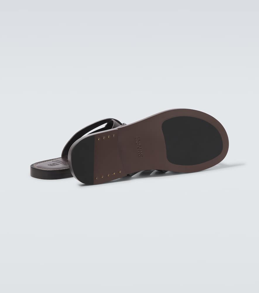 Brunello Cucinelli Leather slip-on shoes