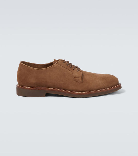 Brunello Cucinelli Lace-up leather Derby shoes