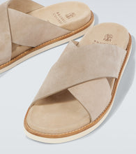 Brunello Cucinelli Suede sandals