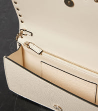 Valentino Garavani Rockstud leather wallet on chain