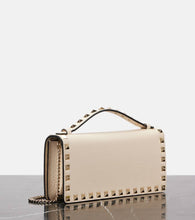 Valentino Garavani Rockstud leather wallet on chain