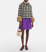 Valentino Garavani VLogo Signature shearling bucket bag