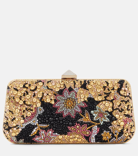 Valentino Garavani Carry Secrets embellished clutch. Shop Valentino Garavani Clutches for women now.
